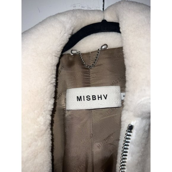 MISBHV Shearling Short Zipped Jacket - Picture 9 of 10
